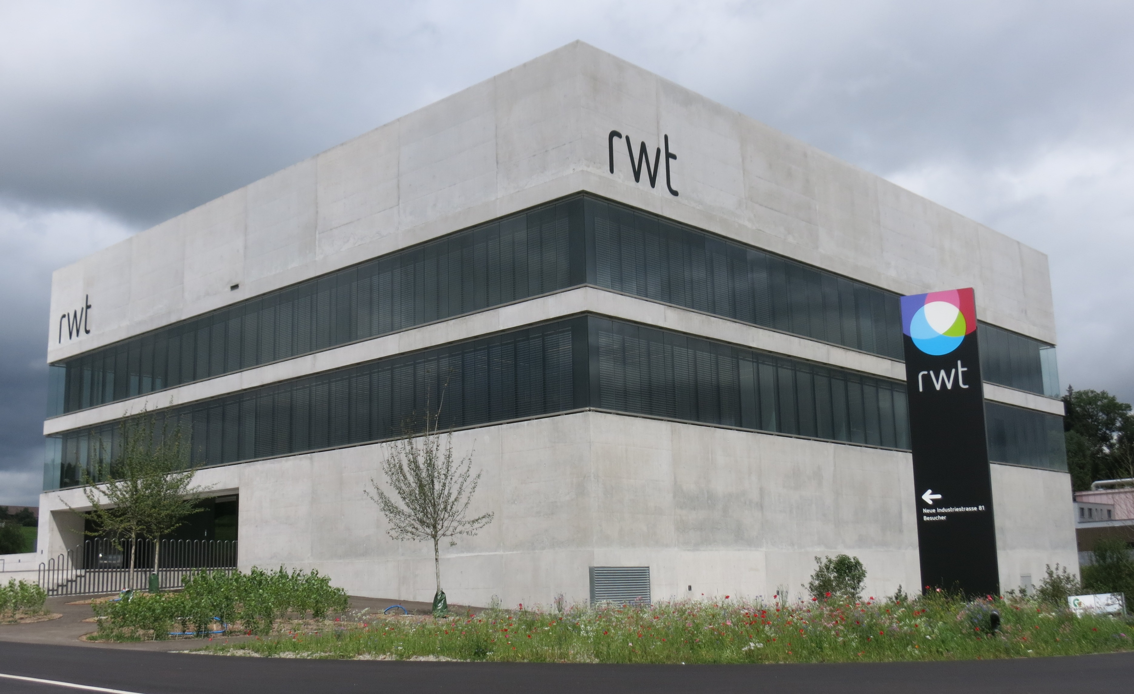 Werkhof und Bürogebäude RWT